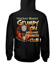 marineengineer Hooded Sweatshirt back