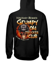Trucker Hooded Sweatshirt back