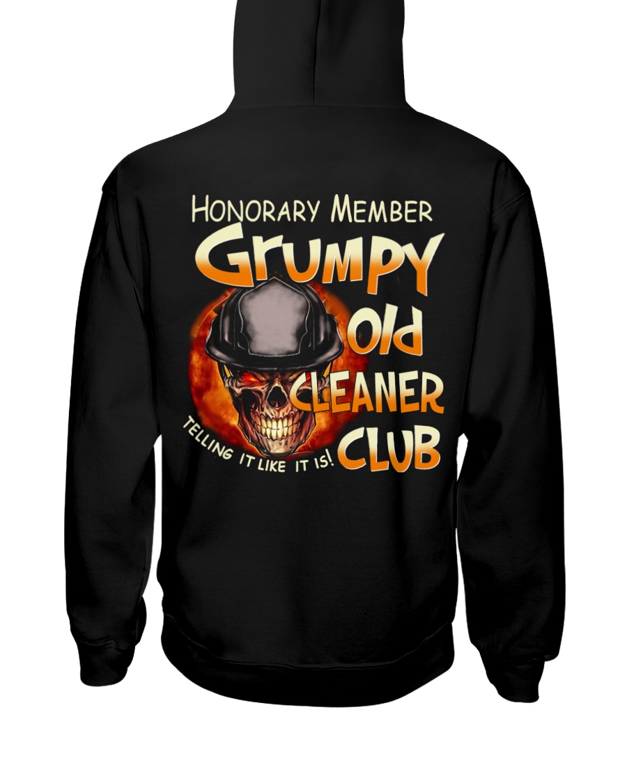 Cleaner-grumpy074 Hooded Sweatshirt