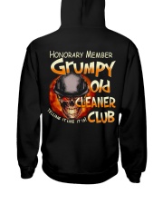Cleaner-grumpy074 Hooded Sweatshirt back