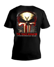 tow truck V-Neck T-Shirt thumbnail