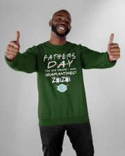 Fathers Day the One Where I was Quarantined 2020 Crewneck Sweatshirt apparel-crewneck-sweatshirt-lifestyle-front-05