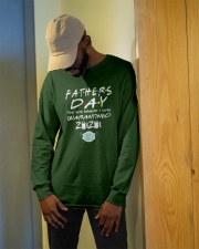 Fathers Day the One Where I was Quarantined 2020 Long Sleeve Tee apparel-long-sleeve-tee-lifestyle-front-13