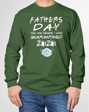 Fathers Day the One Where I was Quarantined 2020 Long Sleeve Tee garment-tshirt-longsleeve-front-01