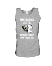 Amazing Dads like You Are Precious Than Toilet Rol Unisex Tank thumbnail