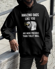 Amazing Dads like You Are Precious Than Toilet Rol Hooded Sweatshirt apparel-hooded-sweatshirt-lifestyle-front-11