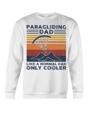 Paragliding - dad cooler Crewneck Sweatshirt tile