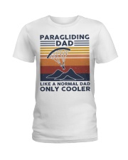 Paragliding - dad cooler Ladies T-Shirt tile