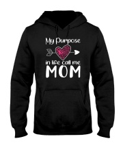 My purpose call me Mom Hooded Sweatshirt thumbnail