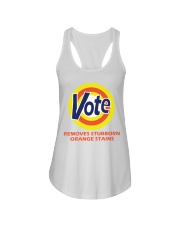REMOVES STOBBORN ORANGE STAINS Ladies Flowy Tank thumbnail