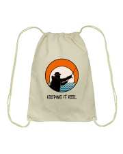KEEPING IT REEL Drawstring Bag tile