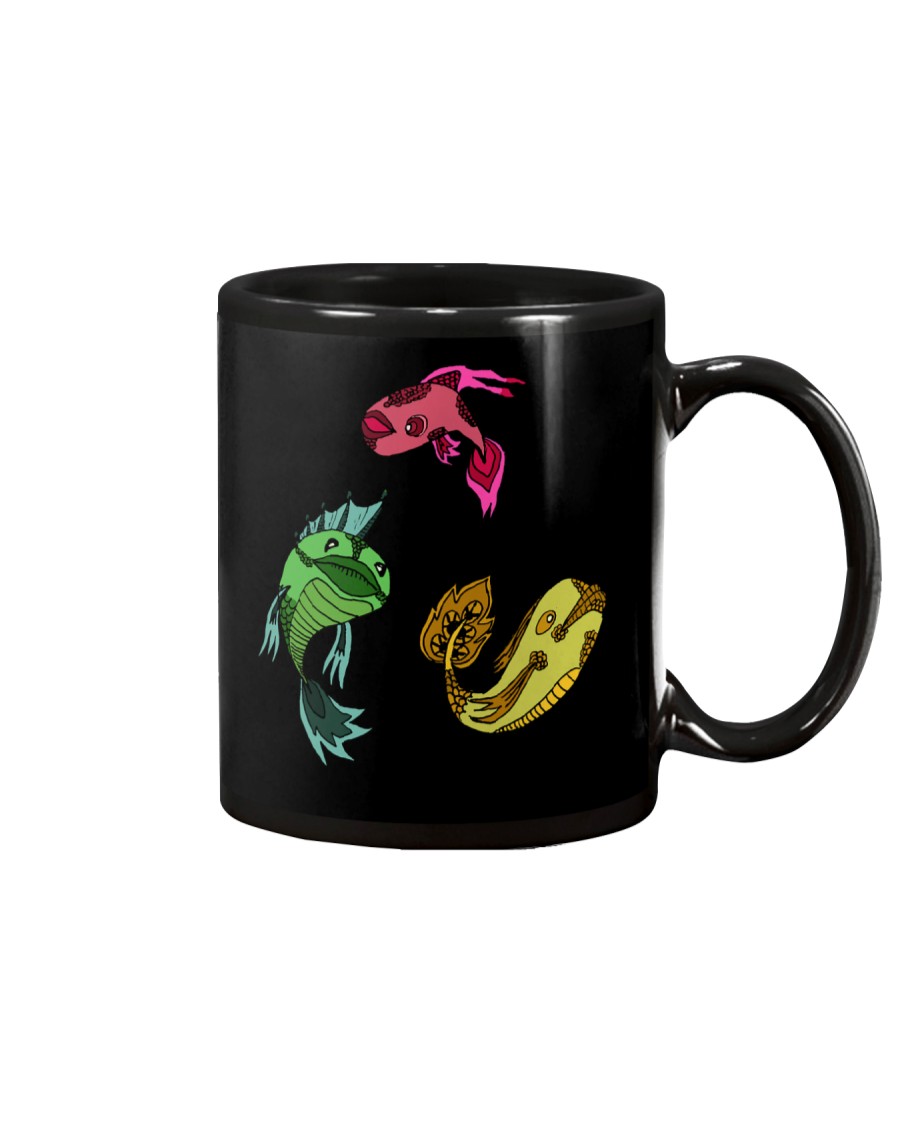 Colors Trio Fish Mug