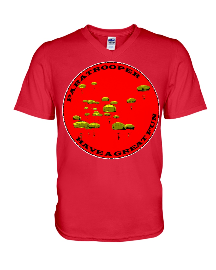 Paratrooper V-Neck T-Shirt