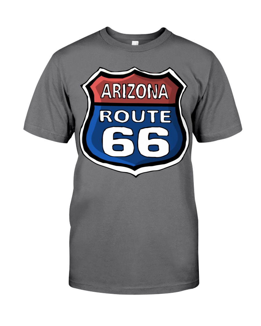 Route 66 Arizona Premium Fit Mens Tee
