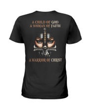 Woman of faith Ladies T-Shirt back
