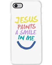 Jesus paints a smile in me Phone Case thumbnail