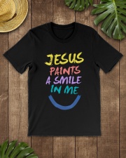 Jesus paints a smile in me Classic T-Shirt lifestyle-mens-crewneck-front-18