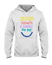 Jesus paints a smile in me Hooded Sweatshirt thumbnail