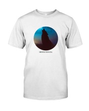 She wolf howling Premium Fit Mens Tee thumbnail