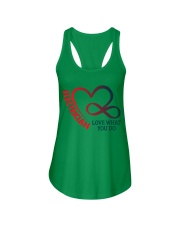 Electrician Love What You Do Ladies Flowy Tank front