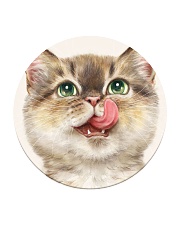 Cat Lick Kitty Circle Coaster thumbnail