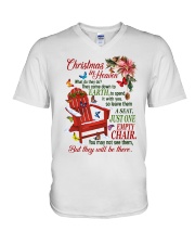 Christmas In Heaven V-Neck T-Shirt tile