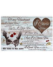 To My Husband 17x11 Poster front