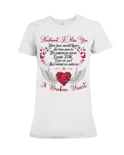Husband I Miss You Premium Fit Ladies Tee tile