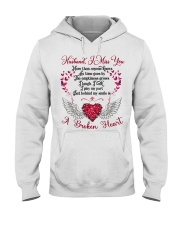 Husband I Miss You Hooded Sweatshirt front