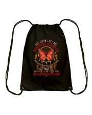 My Son Left Me Drawstring Bag tile