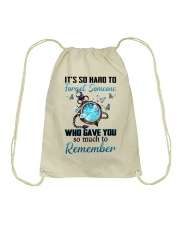 Its So Hard To Forgot Someone Drawstring Bag tile