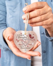 As Long As I Breathe Heart ornament - single (porcelain) aos-heart-ornament-single-porcelain-lifestyles-01