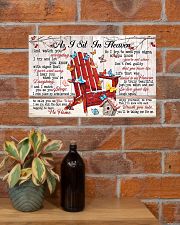 As I Sit In Heaven 17x11 Poster poster-landscape-17x11-lifestyle-23