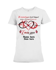 The Moment Your Heart Stopped Premium Fit Ladies Tee tile