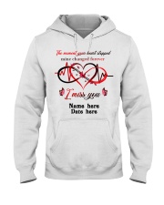 The Moment Your Heart Stopped Hooded Sweatshirt front