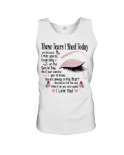 These Tears I Shed Today Unisex Tank tile