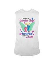 I Have A Guardian Angel Sleeveless Tee tile