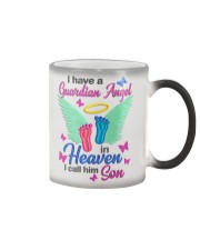 I Have A Guardian Angel Color Changing Mug tile