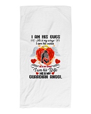 I Am His Eyes Beach Towel tile