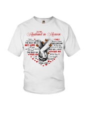 To My Husband In Heaven Youth T-Shirt tile