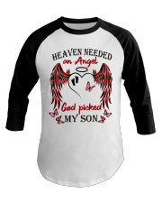 Heaven Needed An Angel Baseball Tee tile