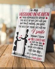 To My Husband In Heaven 8x10 Easel-Back Gallery Wrapped Canvas aos-easel-back-canvas-pgw-8x10-lifestyle-front-04