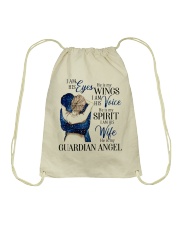 I Am His Eyes Drawstring Bag tile