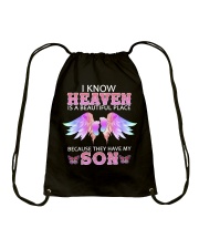 They Have My Son Drawstring Bag tile
