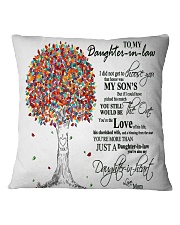 TO MY DAUGHTER IN LAW Square Pillowcase thumbnail