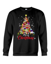 MERRY CHRISTMAS TO BOOK LOVERS Crewneck Sweatshirt thumbnail