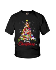 MERRY CHRISTMAS TO BOOK LOVERS Youth T-Shirt thumbnail
