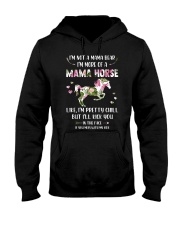 IM MORE OF A MAMA HORSE Hooded Sweatshirt tile