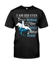 I AM HER EYES HE IS MY HORSE Classic T-Shirt tile