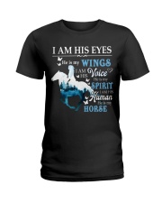 I AM HER EYES HE IS MY HORSE Ladies T-Shirt tile